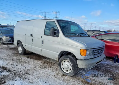 2007 Ford Econoline E150 Van z USA, uszkodzony, nr VIN 1FTNE14W27DA03013